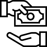 現金支払い